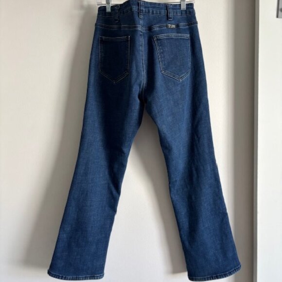 Cowgirl Tuff Women's Boot Cut Jeans - Dark Blue - Picture 2 of 6